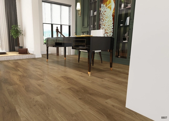 China 100% Virgin PVC Luxury SPC Flooring Fireproof BP Texture Antiskid
