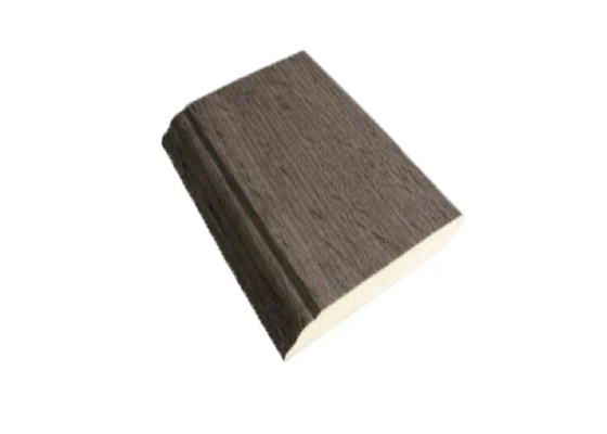 China Waterproof Apartment Plastic SPC Skirting Board For Bathrooms